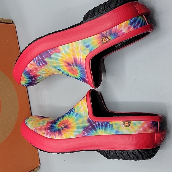 NIB Bogs Patch Clog Tie Dye size 7 - Picture 4 of 7